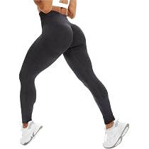 Amazon.com: SEASUM - Leggings para mujer con realce de glúteos ...
