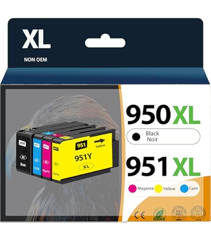 HP 950 Black &amp; 951XL Color Original Ink Cartridge CN049 46 48 47AE Buy, Best Price In , Dubai