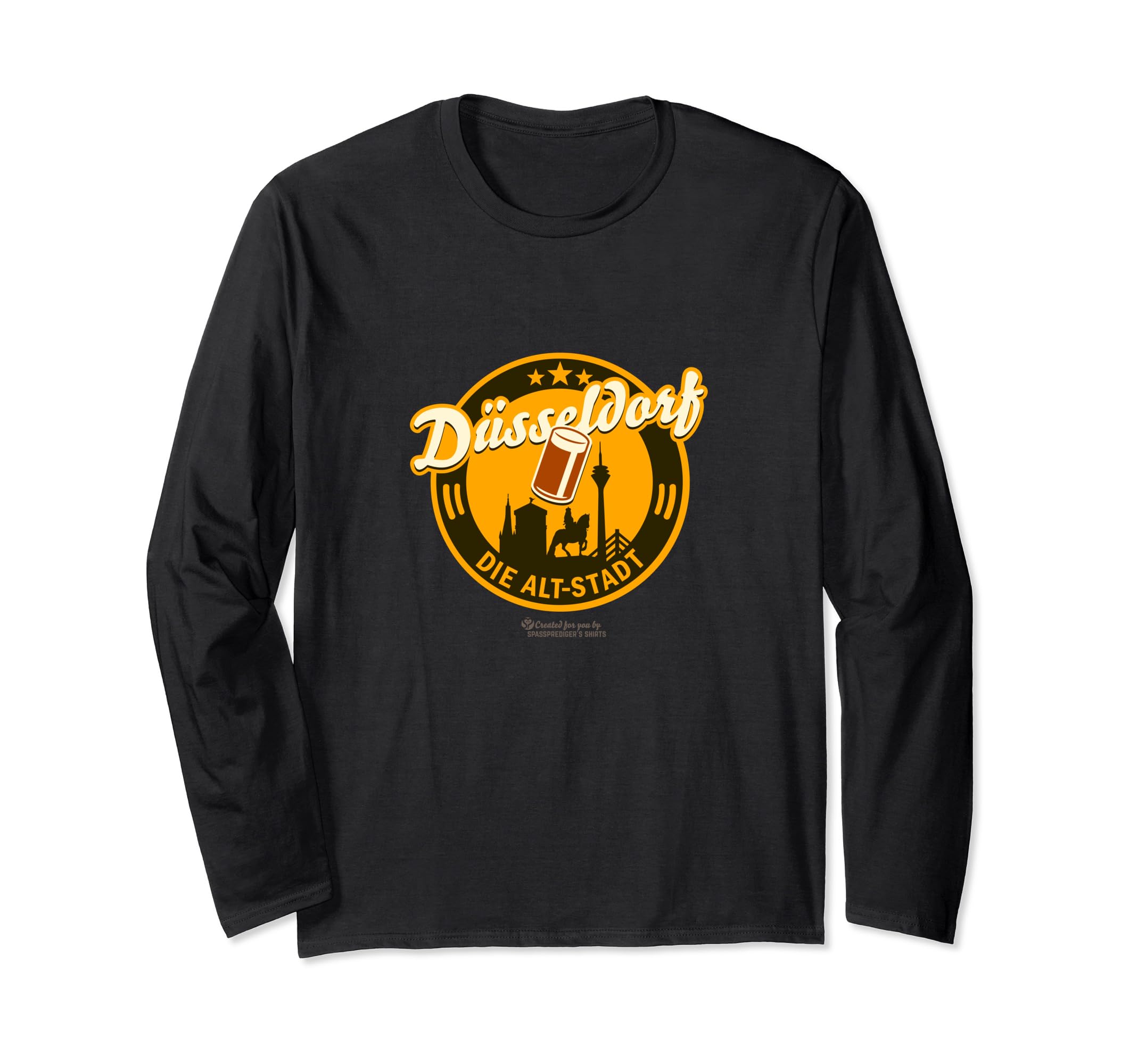 Düsseldorf Die Alt-Stadt & Landmarks Düsseldorf Long Sleeve T-Shirt
