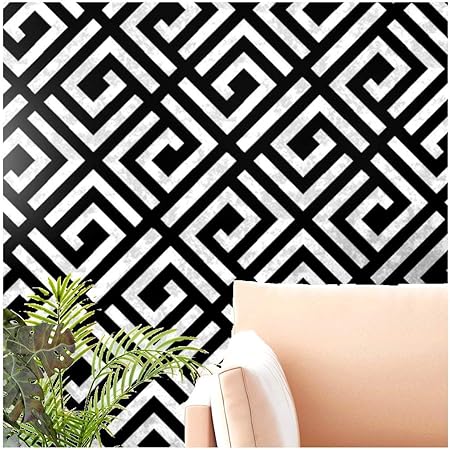 Geo Maze Furniture Wall Floor Stencil For Painting Furniture