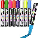 Celepen Window Chalk Markers for Cars Glass