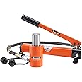 Bonvoisin 20T Hydraulic Cylinder Jack Porta Power Ram 2" Stroke Mini Single Acting Lifting Cylinders with Hydraulic Hand Pump for Machinery Shipbuilding