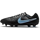 Nike Tiempo Legend 10 Pro Firm-Ground Low-Top Soccer Cleats (Black/Black)
