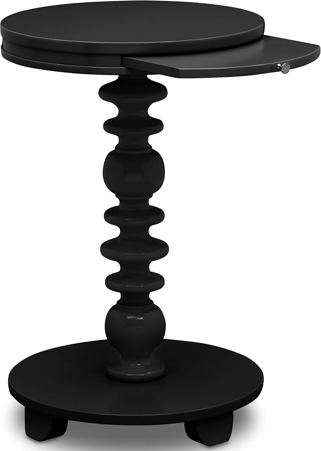 white nursery end table