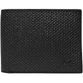 Lacoste Men's Chantaco Small Billfold Wallet & ID Case, Black, One Size