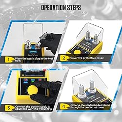 AUTOOL Car Spark Plug Tester,Automotive Engine