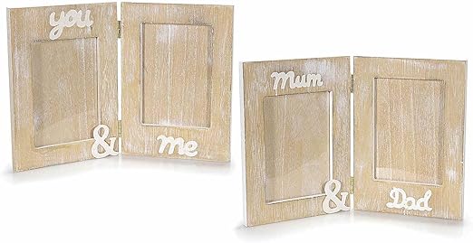 Bilderrahmen Buch Aus Holz Natur Amazon De Baumarkt