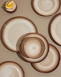 Pokini Stoneware Dinnerware Set Service for 4, 12