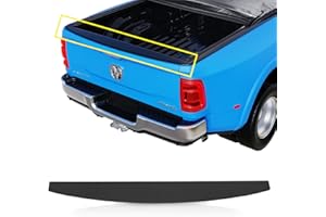 OLLTOZ Rear Tailgate Molding Cap Spoiler Replacement for Ram Truck 2500 3500 2019-2025 68364364AA Black Textured