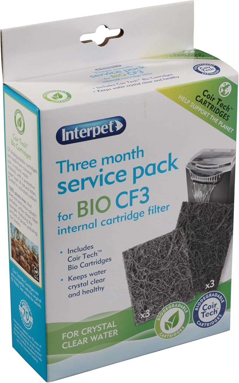 Interpet CF3 Cartridge Filter 3 Month Service Kit