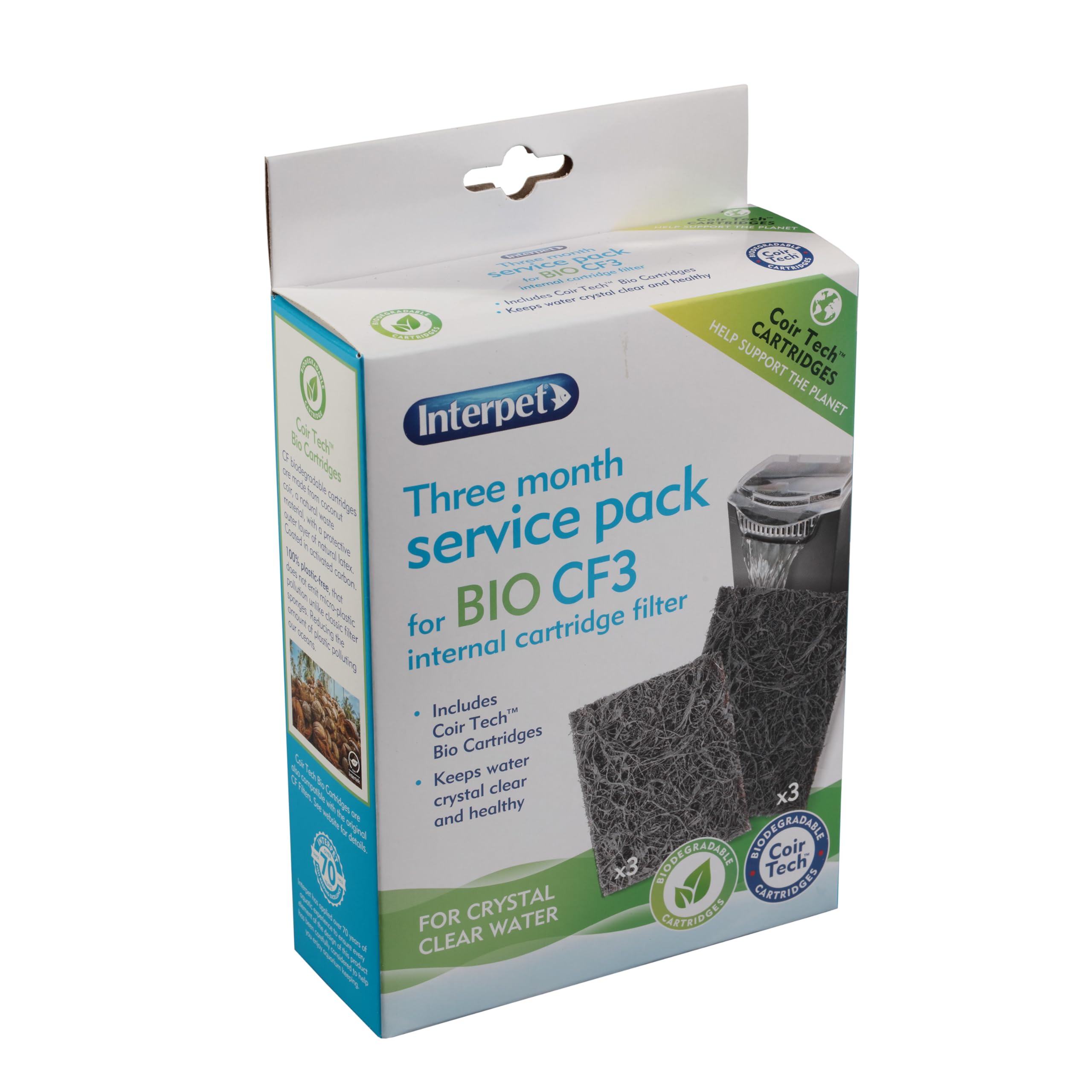 Interpet CF3 Cartridge Filter 3 Month Service Kit