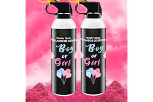 JALAROMA Gender Reveal Fire Extinguisher 2 Pack Colorful Corn Powder Gender Reveal Smoke with Power for Party Pink Extinguish for Baby Reveal Party Birthday Wedding Baby Shower Color Run Gender Reveal Ideas