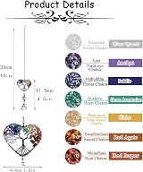 H&D HYALINE & DORA Glass Suncatcher Rainbow Prism Ball Crystal Ornament view 2