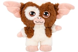 Jazwares Warner Bros. Gremlins, 8-Inch Gizmo Plush - Super-Soft and Huggable Plush Toy - Official Licensed Plush - for All Ages