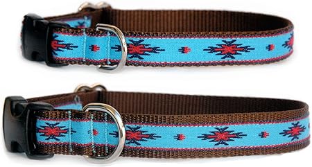 native american leather dog collars