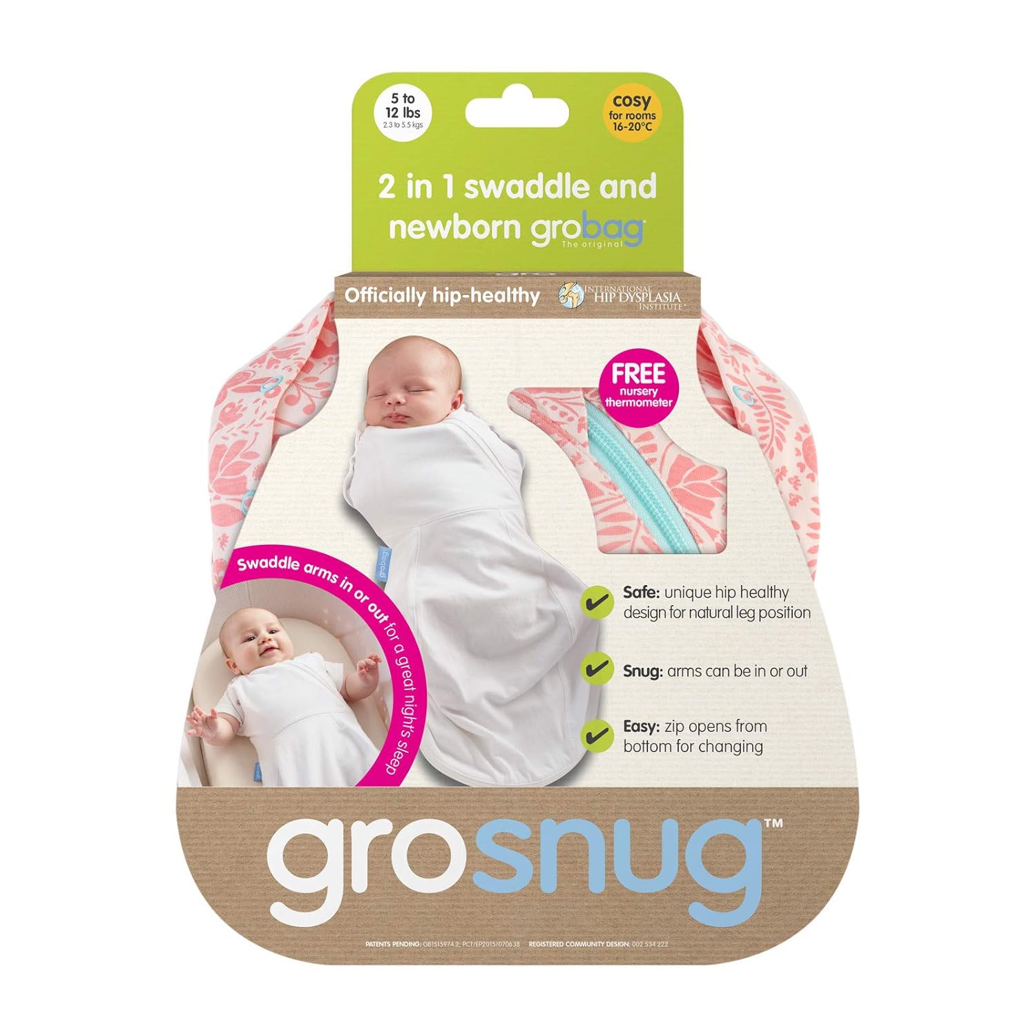 swaddle grobag newborn