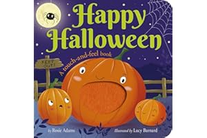 Happy Halloween: A touch-and-feel book