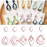 Polymer Clay Cutters, 10 Shapes Clay Cutter for Polymer Jewelry Clays Earrings Cutter Comfortable Polymers Clays Earrings Cutters for Jewelry Making Polymers