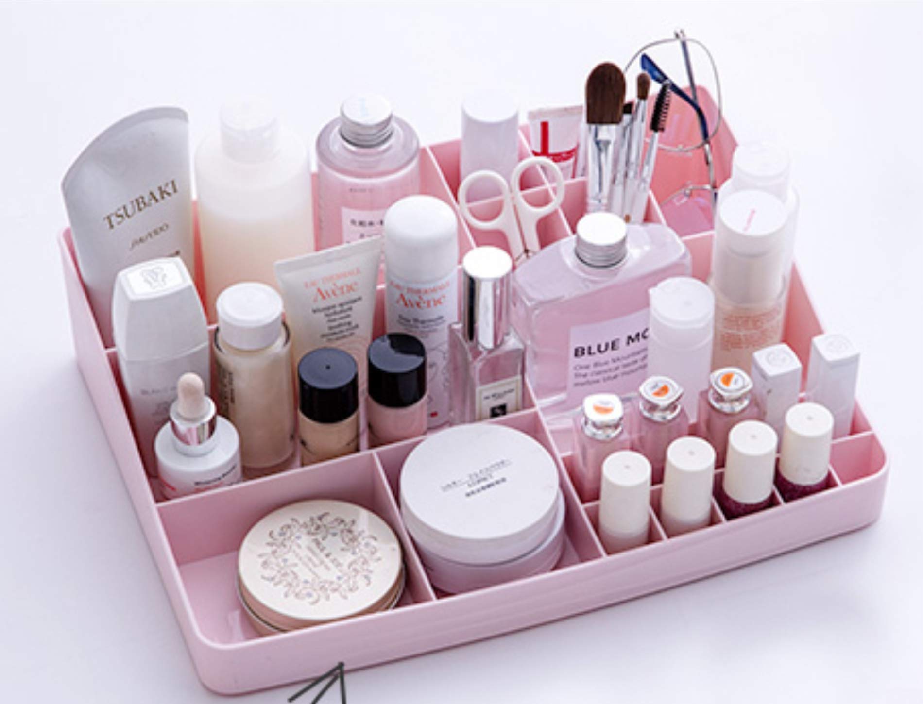 Buy Cq acrylic Makeup Desktop Organizer and 20 Grid as a Lipstick