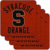 Syracuse University Orange Low Profile Novelty Cork Coaster Set