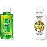 Bath and Body Works Gift Set of 10 oz Shower Gel and 8 oz Lotion (Waikiki Beach Coconut)