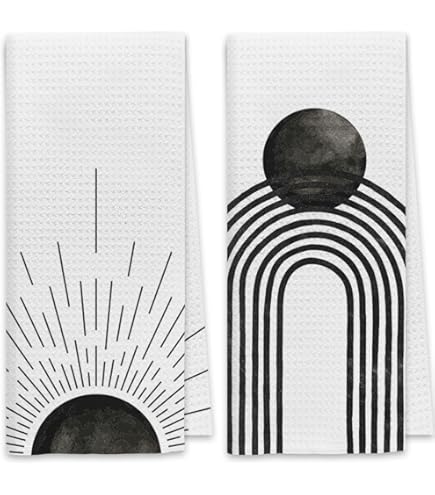 GiuMsi Ensemble De Rideau De Douche Bohème Pour Salle De Bain