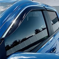 Goodyear Chrome Trim Window Deflectors for
