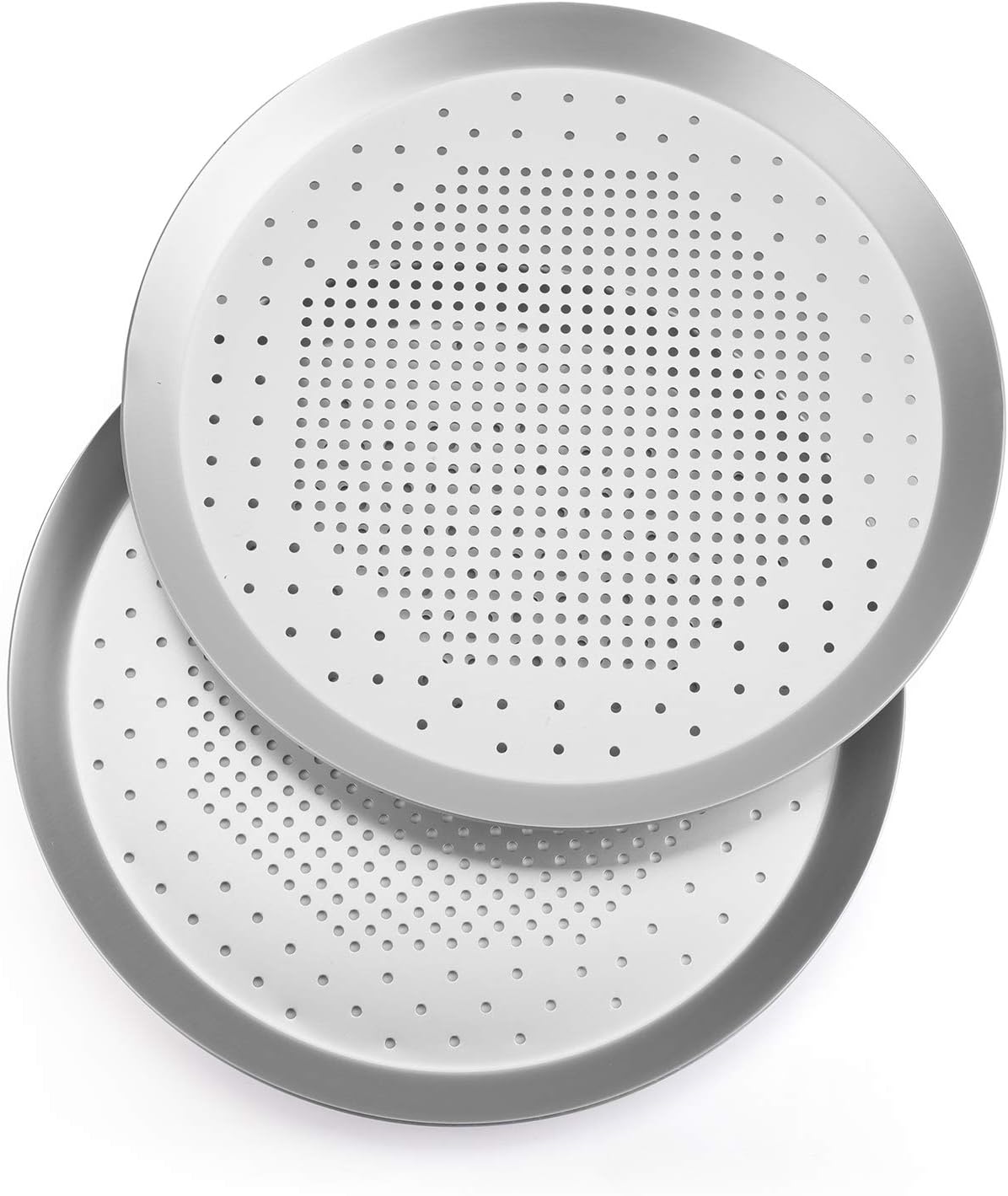 Bekith 9Inch Pizza Pans with Holes, 2 Pack Nonstick