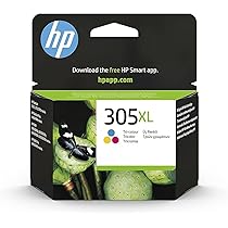 HP 305XL Tricromia, 3YM63AE, Cartuccia Originale da 200 Pagine, Alta Capacità, Compatibile con Stampanti HP DeskJet serie 2700, 4100, HP Envy serie 6020, 6030, 6420, 6430