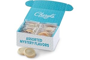 Cheryl's Cookies® Cookie Gift Box w/ 12 Surprise Mystery, Assorted Buttercream Frosted Sugar Cookies, Individually Wrapped, Gourmet, Handmade, Any Occasion, Birthday, Family, Friends, Loved Ones