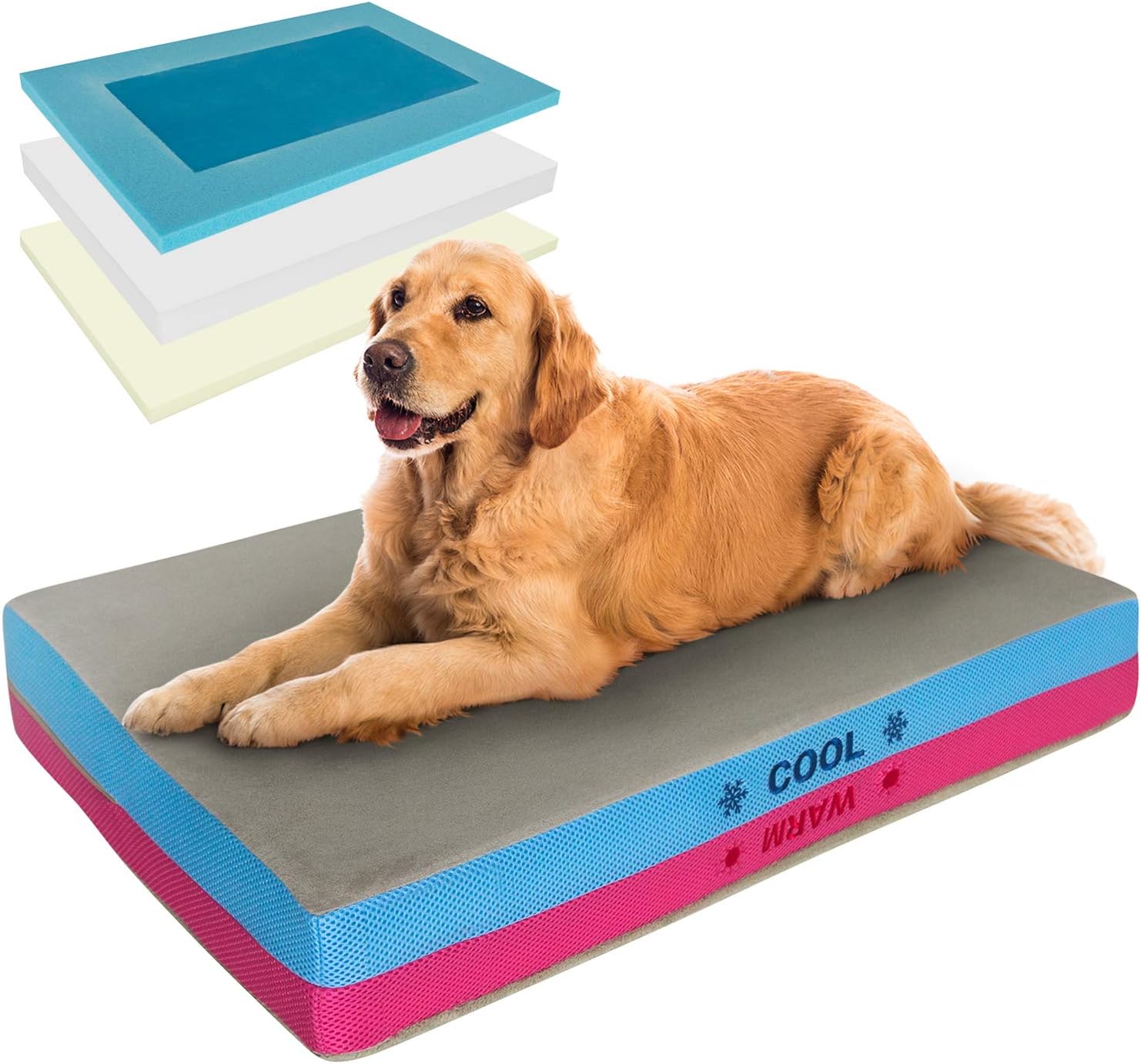 heated dog bed big w