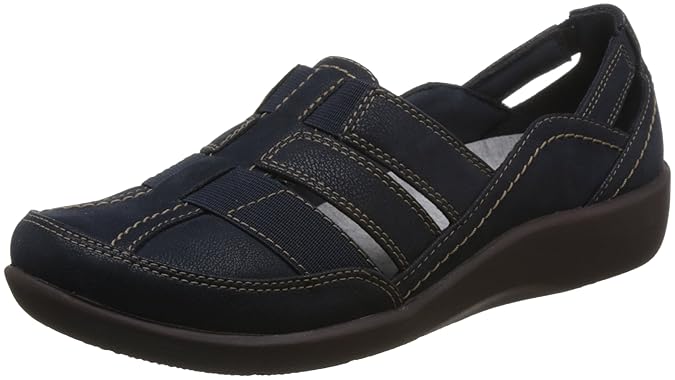 Clarks Sillian Storch Weite Lässige Damenschuhe