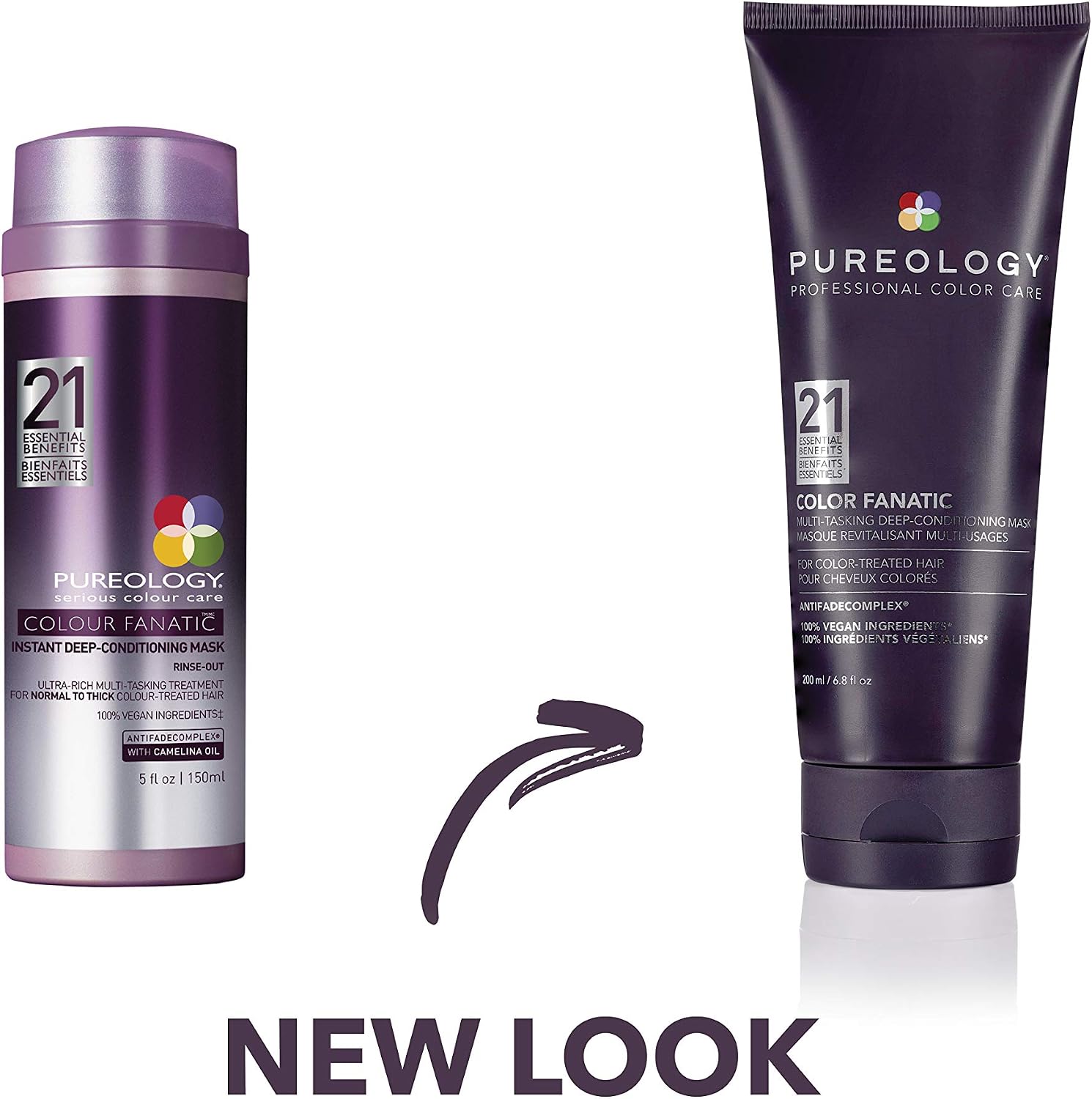 Pureology | Color Fanatic | Treatment Mask | 21 Benefits | For Colour-Treated Hair | Vegan | 200ml - Image 3