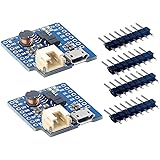 MakerHawk 2pcs D1 MINI Single Lithium Battery Charging Board 1A D1 Lithium Boost Shield for D1 MINI
