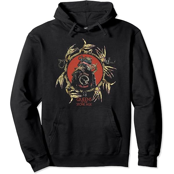 Queens Of The Stone Age Hoodie - Meteoritenschauer Design, Alternative Rock Pullover
