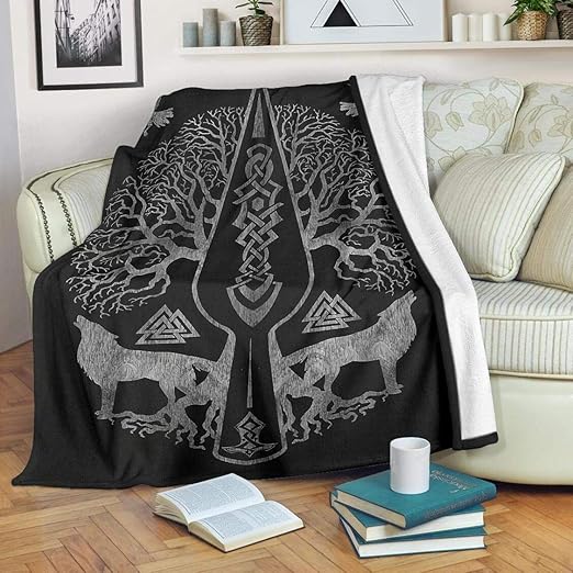 Viking Blanket Soft and Cozy Comfortable Blanket Print