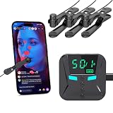 X2PRO Smartphone Auto Clicker: 150 Adjustable Speeds | Built-in Battery | Expandable to 9 clicking Tips | Random Speed Mode | for TikTok Live Likes, Mobile Gaming (3 Clicking Tip)