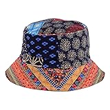 BYOS Fashion Cotton Unisex Summer Printed Bucket