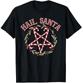 Hail Santa Christmas Krampus Clothing T-Shirt