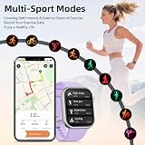 Hwagol Smart Watch 1.85 inch Fitness Tracker Heart Rate Pedometer 140+ Sports view 5