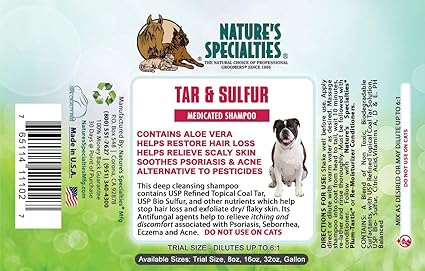 dog sulfur shampoo