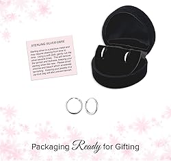 Cherished Moments Sterling Silver 10mm Endless Hoop