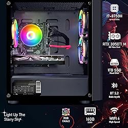 STGAubron Gaming Desktop PC, GeForce RTX 3050 Ti M