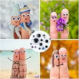 FEPITO 1150 Self-Adhesive Googly Wiggle Eyes 5mm-25mm Assorted Sizes view 5