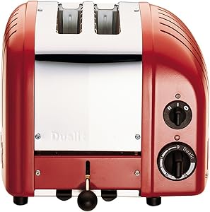 Dualit Classic 2-Slice Toaster, Red