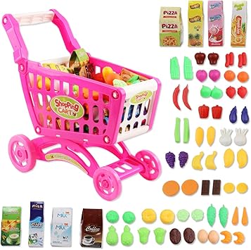 carrito de compras para niñas