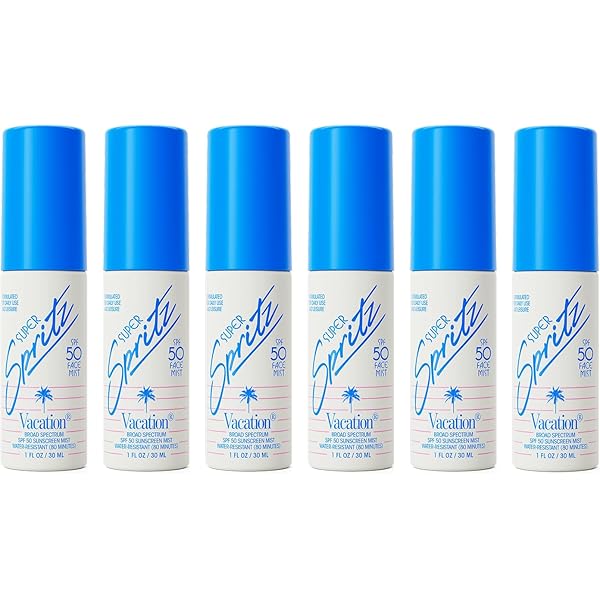 Amazon.com: Vacation Mini Super Spritz SPF 50 Face Sunscreen Spray