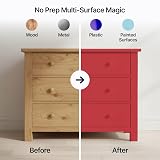 Hemway Pomegranate Red Chalk Paint 1L Matt Finish Furniture & Walls view 2