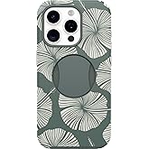 OtterBox iPhone 15 Pro (Only) OtterGrip Symmetry Series Case - Island Getaway (Green), Built-in Grip, Sleek case, Snaps to MagSafe, Raised Edges Protect Camera & Screen