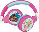 LEXIBOOK Barbie 2-in-1 Bluetooth Wired Headset with Mic Long Battery HPBT010BB view 7
